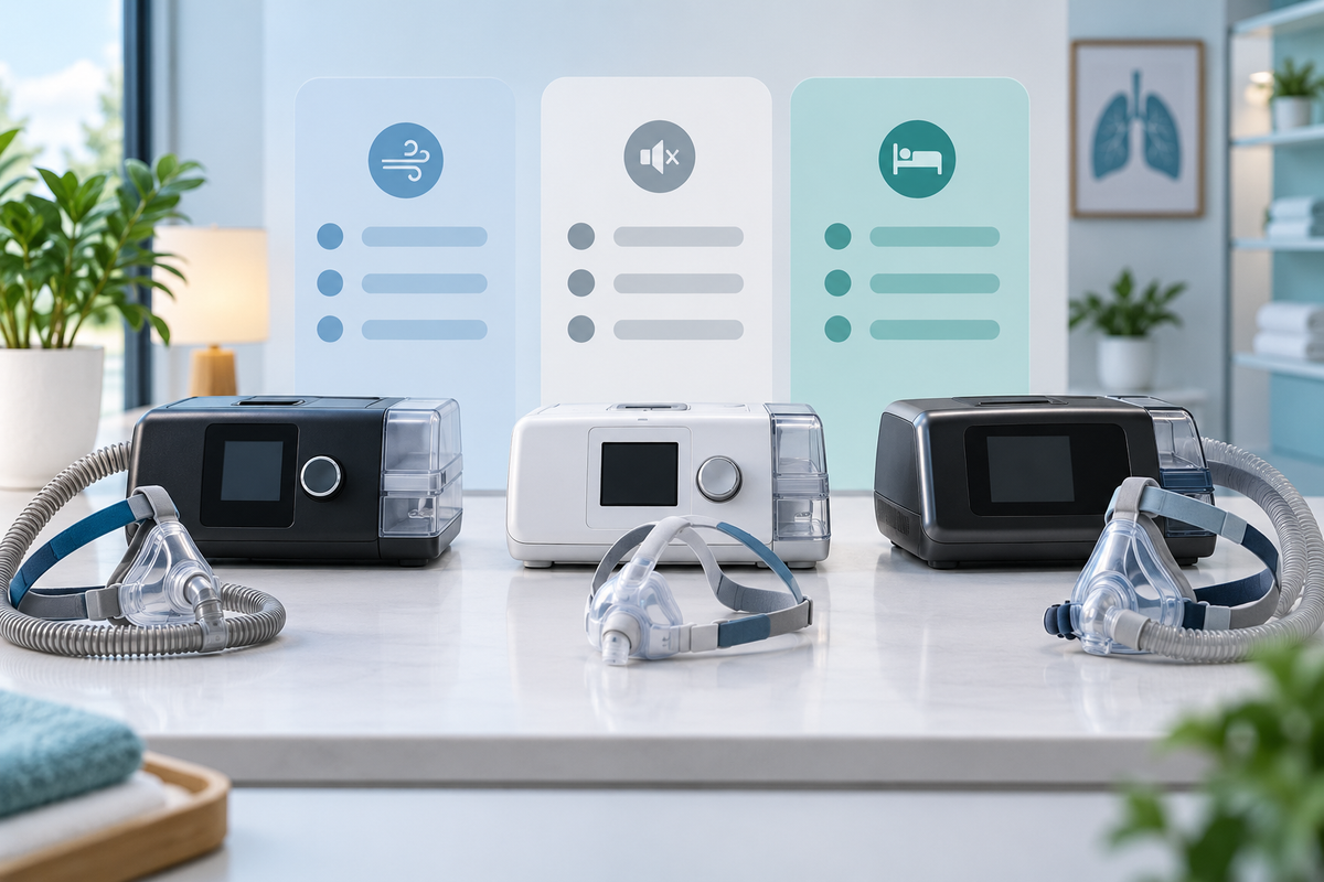 Comparison of CPAP machines available in India