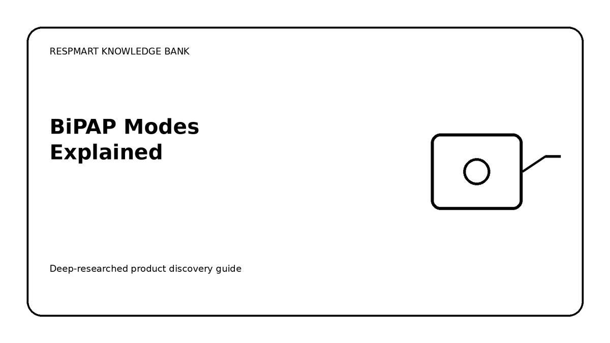 BiPAP S ST auto bilevel and volume assured modes explained