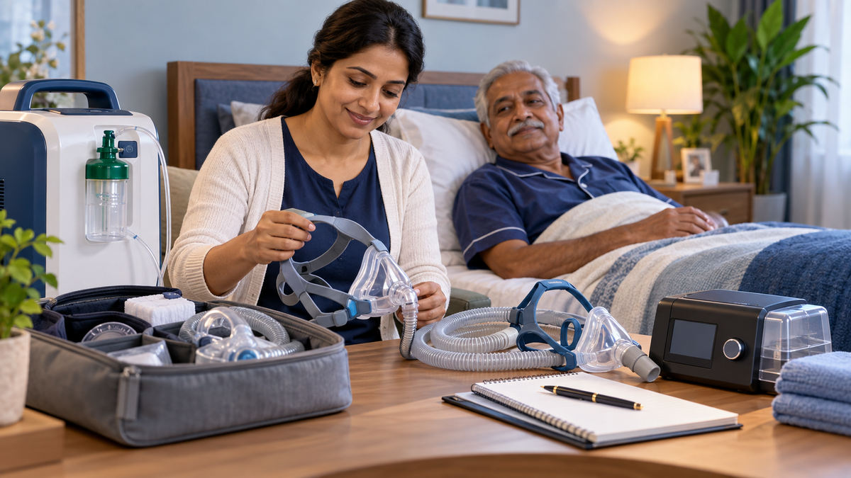 Caregiver Guide to Home Oxygen, CPAP and BiPAP Support