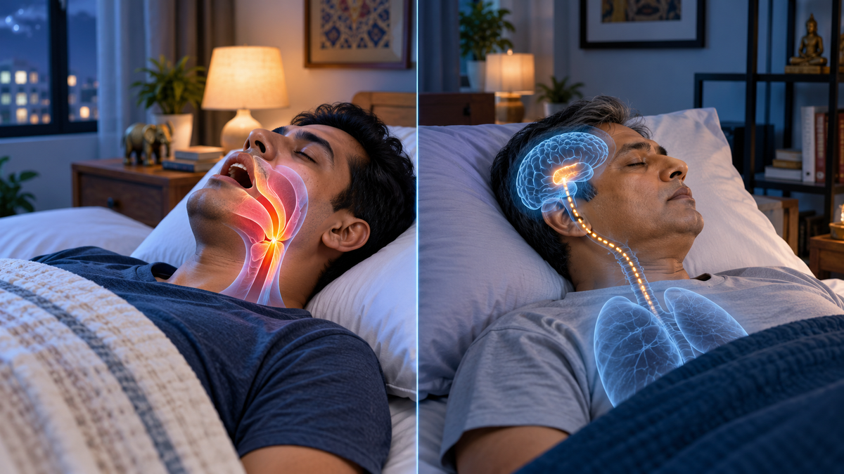 Central vs Obstructive Sleep Apnea: What Is the Difference?