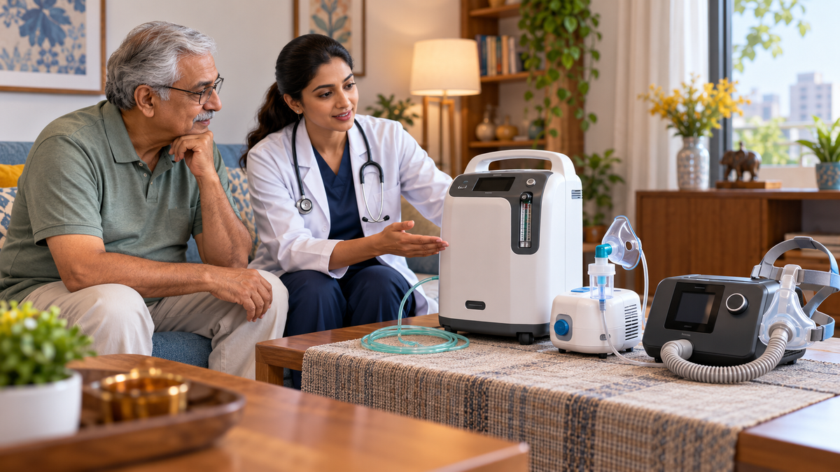 COPD and Home Respiratory Equipment: CPAP, BiPAP, Oxygen and Nebulizers