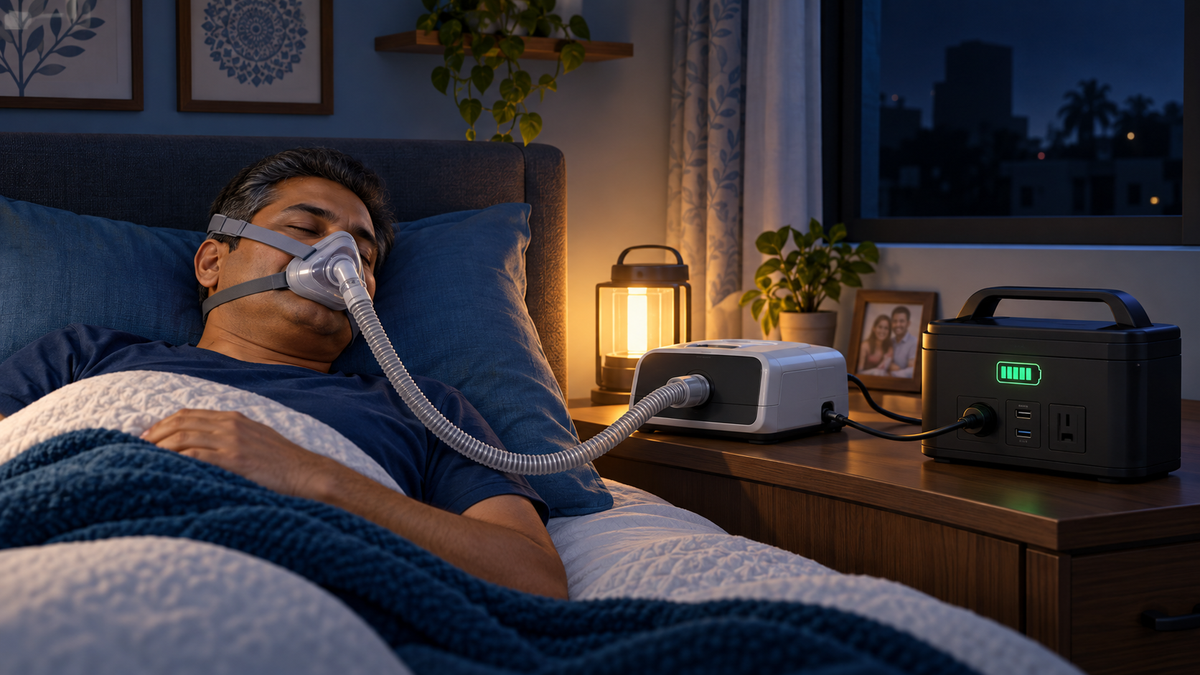 CPAP and BiPAP During Power Cuts: Battery and Backup Planning in India