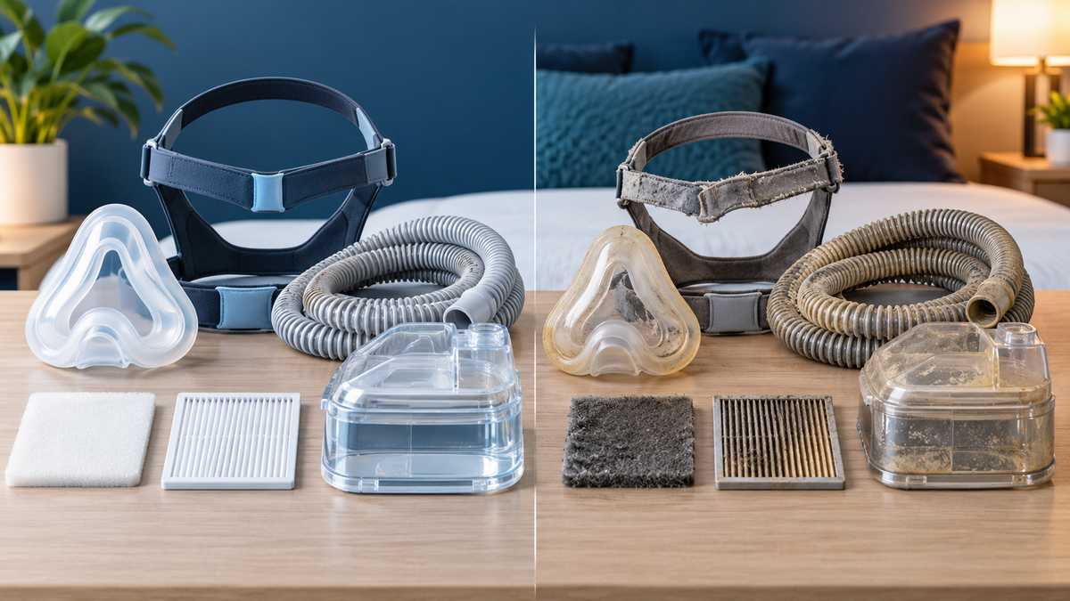 When to Replace CPAP Masks, Cushions, Tubing and Filters
