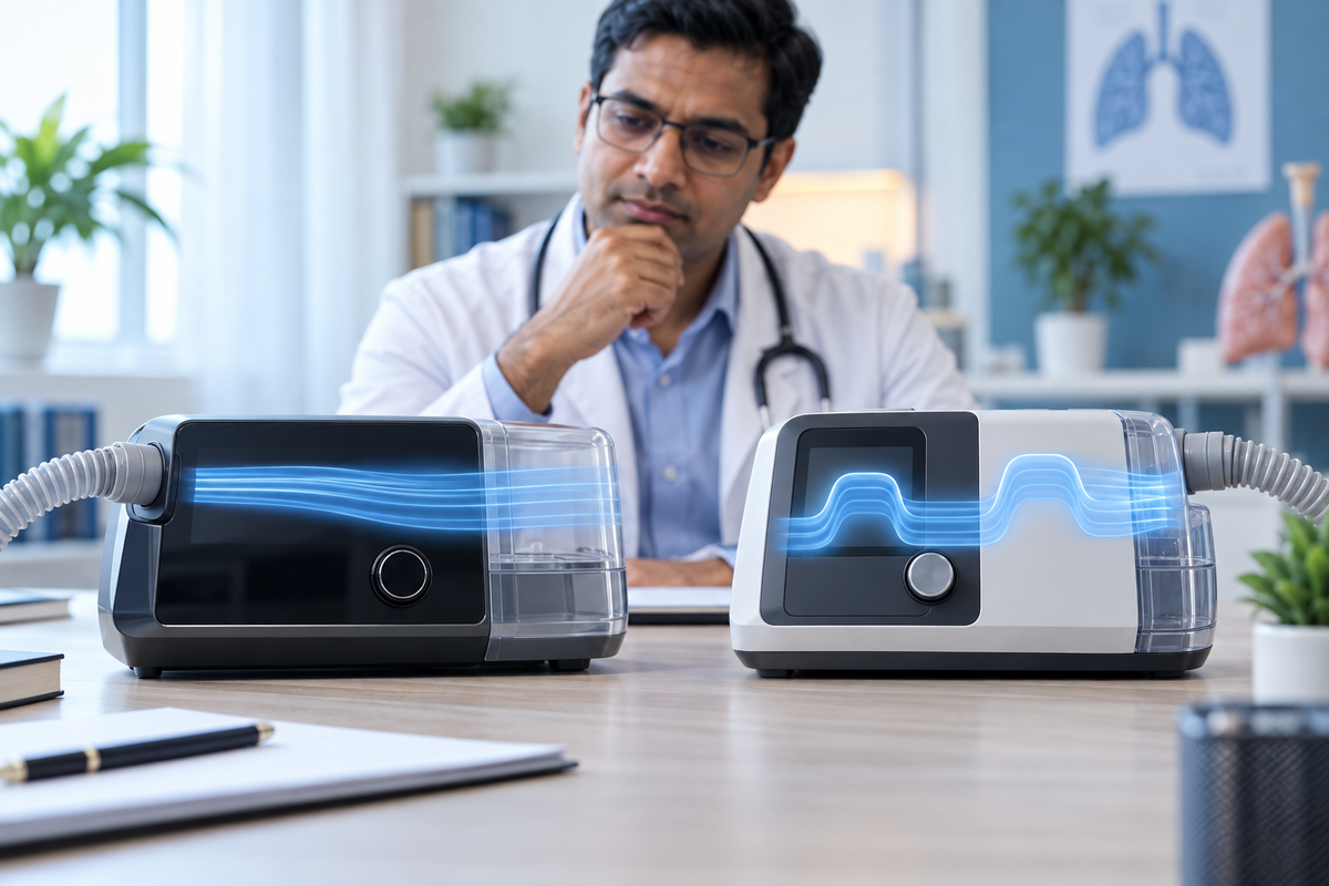 CPAP and BiPAP therapy machine comparison