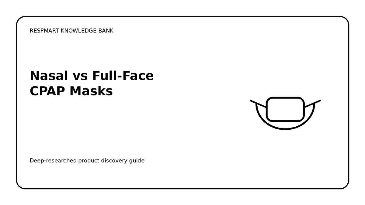 CPAP nasal mask versus full-face mask comparison