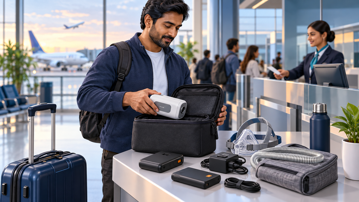 Travelling With CPAP, BiPAP or Oxygen Equipment: Planning Checklist