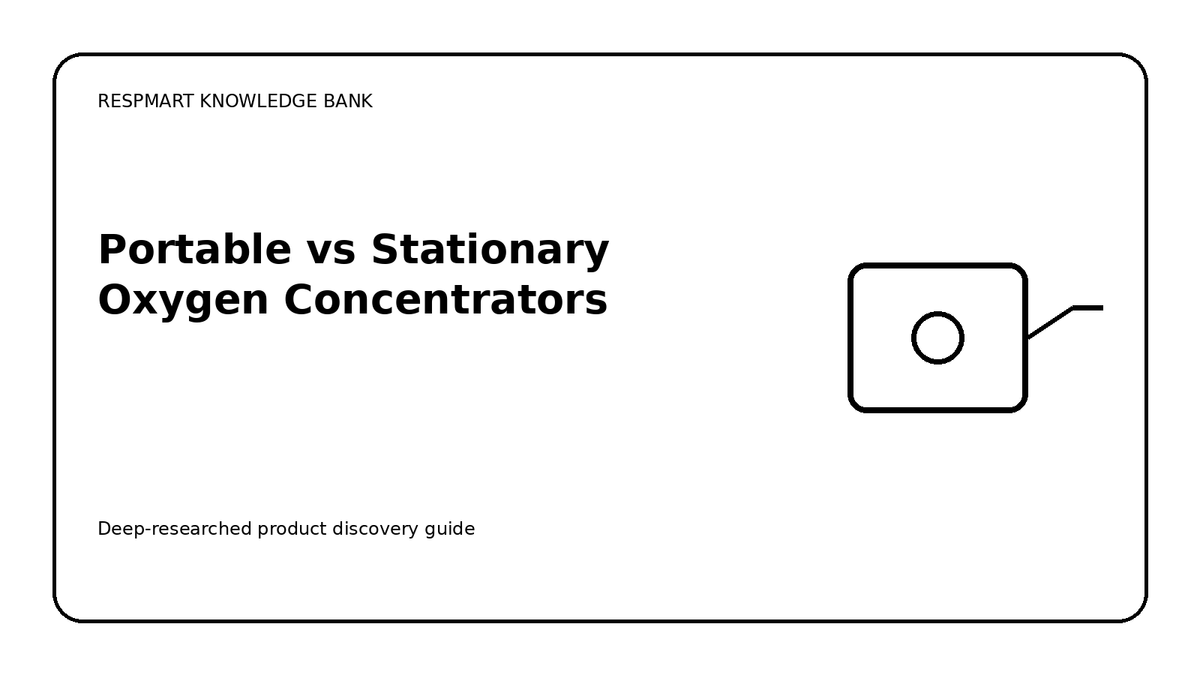 Portable versus stationary oxygen concentrators comparison guide
