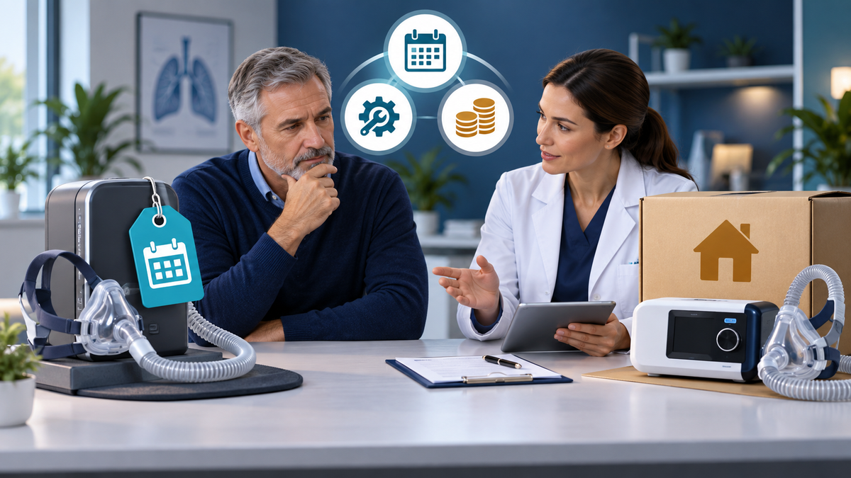 Rent or Buy CPAP, BiPAP or Oxygen Equipment? A Decision Guide