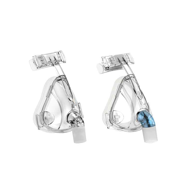 BMC F2 Full Face Masks with Standard and Entrainment Elbows.