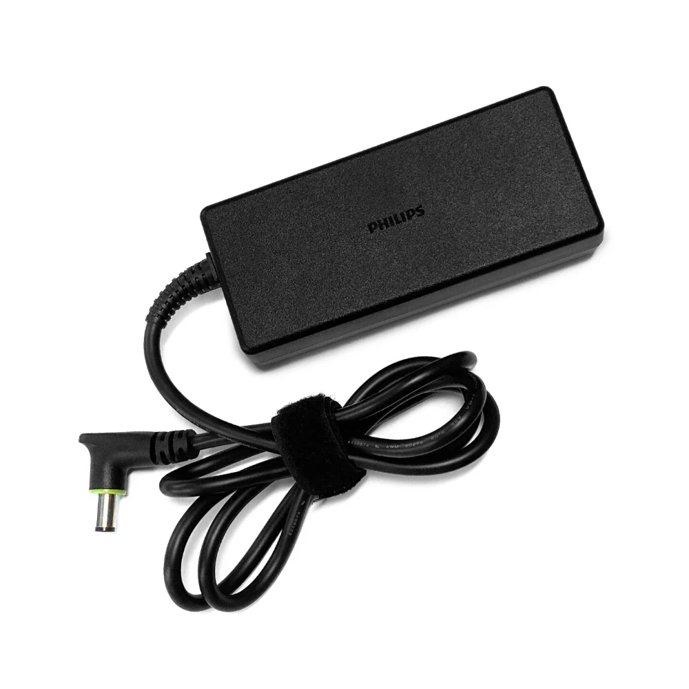 Top view of Philips Respironics 80 W power supply for DreamStation PAP devices.