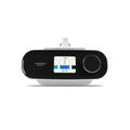 The Philips Respironics DreamStation BiPAP S/T has a compact, sleek design with an LCD display and a rotary control knob on the front.