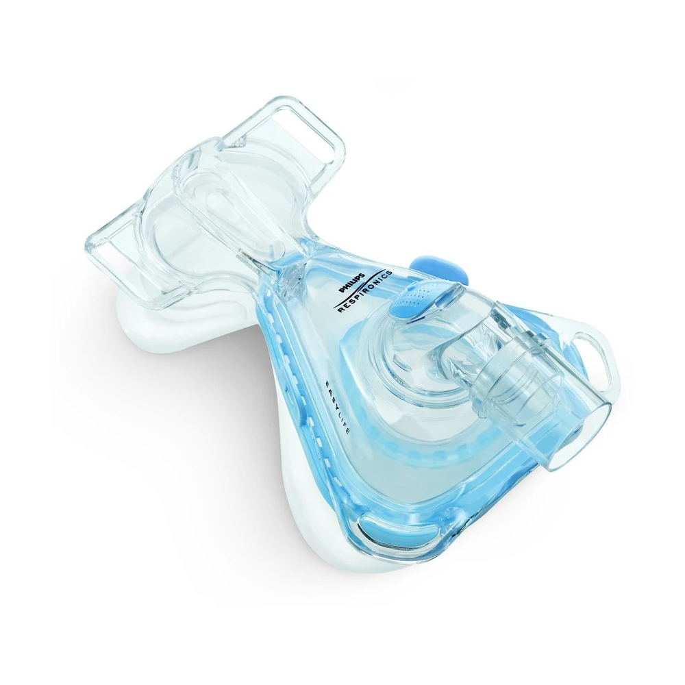 Philips Respironics Easylife CPAP Nasal Mask features a soft silicone cushion and Auto Seal technology for effective sleep apnea therapy.