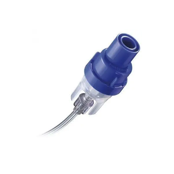 The disposable Philips Respironics SideStream nebulizer chamber.